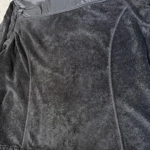 The North Face Jacket Womens XL Black Hooded Fleece Full Zip Pockets Outdoor - Picture 10 of 15